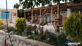 نمای محوطه اقامتگاه بوم گردی شاغلام - نیشابور - روستای فیلخانه